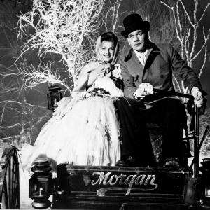 Still of Anne Baxter and Joseph Cotten in The Magnificent Ambersons 1942