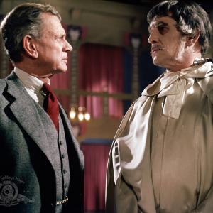 Still of Joseph Cotten and Vincent Price in The Abominable Dr Phibes 1971