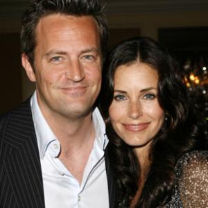 Courteney Cox and Matthew Perry