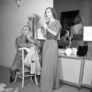 Joan Crawford Hurrell's Beverly Hills Studio, c. 1939
