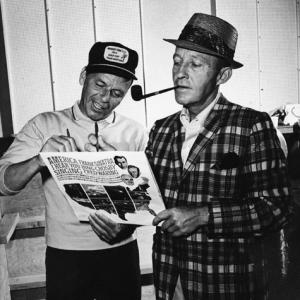 Frank Sinatra and Bing Crosby circa 1964