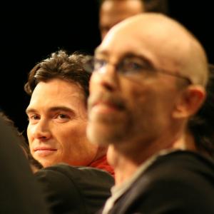Billy Crudup and Jackie Earle Haley at event of Watchmen 2009