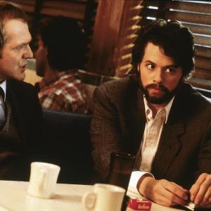 Still of Jon Cryer and John Spencer in Hiding Out (1987)