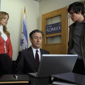 Still of Alan Cumming and Dreama Walker in The Good Wife 2009