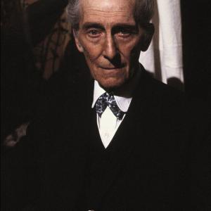 Still of Peter Cushing in House of the Long Shadows 1983