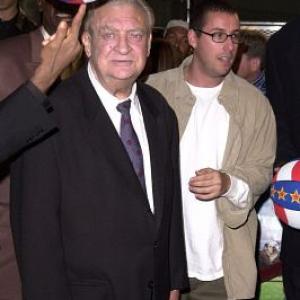 Rodney Dangerfield and Adam Sandler at event of Little Nicky 2000