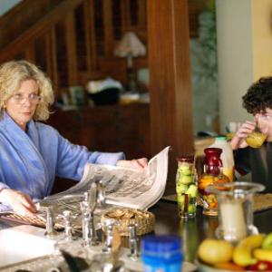 Blythe Danner as Izzy and Anton Yelchin as Byrd