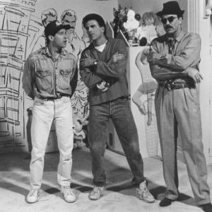 Still of Steve Guttenberg Tom Selleck and Ted Danson in 3 Men and a Little Lady 1990