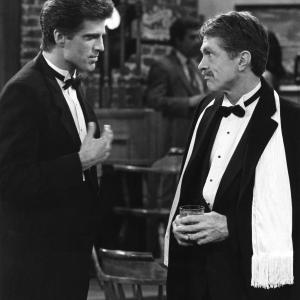 Still of Tom Skerritt and Ted Danson in Cheers 1982