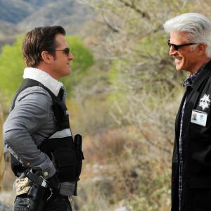 Ted Danson and George Eads in CSI kriminalistai 2000