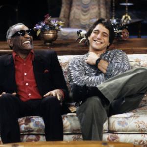 Still of Tony Danza and Ray Charles in Whos the Boss? 1984