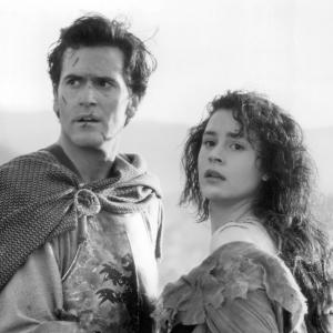 Still of Embeth Davidtz and Bruce Campbell in Army of Darkness (1992)