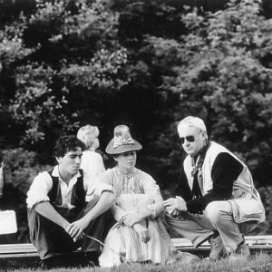 Ben Chaplin Embeth Davidtz and Christopher Menaul in Feast of July 1995
