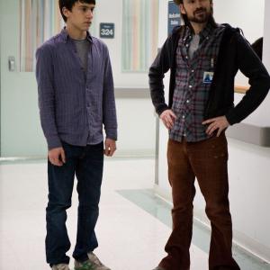 Still of Jeremy Davies and Keir Gilchrist in Its Kind of a Funny Story 2010