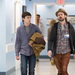 Still of Jeremy Davies and Keir Gilchrist in It's Kind of a Funny Story (2010)