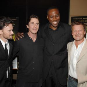 Christian Bale, Jeremy Davies, Steve Zahn and Elton Brand at event of Rescue Dawn (2006)