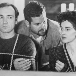 Still of Kevin Spacey Judy Davis and Ted Demme in The Ref 1994