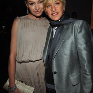 Ellen DeGeneres and Portia de Rossi at event of The 80th Annual Academy Awards 2008
