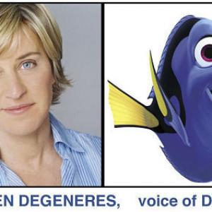 Ellen DeGeneres in Zuviukas Nemo 2003