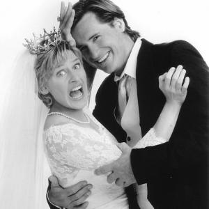 Bill Pullman and Ellen DeGeneres in Mr Wrong 1996