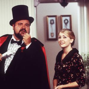 Still of Dom DeLuise and Melissa Joan Hart in Sabrina the Teenage Witch 1996