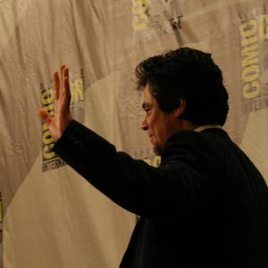 Benicio Del Toro at event of Vilkolakis (2010)