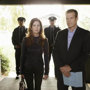 Still of Dana Delany and Mark Valley in Body of Proof 2011