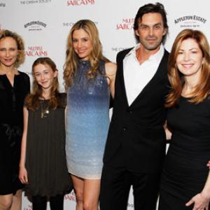 Mira Sorvino Dana Delany Laila Robins India Ennenga and Brooks Branch at event of Multiple Sarcasms 2010