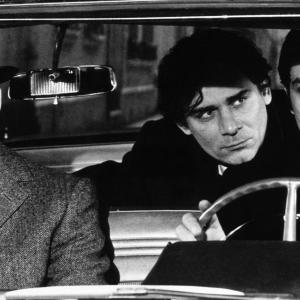 Still of Alain Delon Gian Maria Volont and Yves Montand in Le cercle rouge 1970