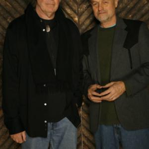 Jonathan Demme and Neil Young at event of Neil Young Heart of Gold 2006