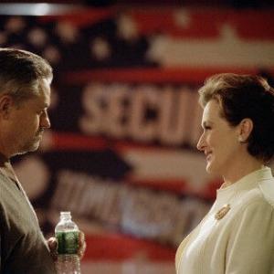 Meryl Streep and Jonathan Demme in The Manchurian Candidate (2004)