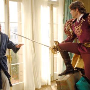 Still of Patrick Dempsey and James Marsden in Enchanted 2007