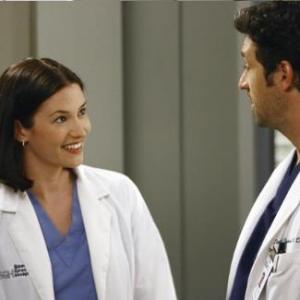 Still of Patrick Dempsey and Chyler Leigh in Grei anatomija 2005