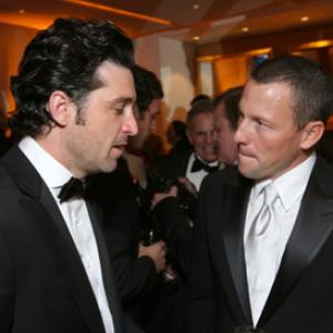 Patrick Dempsey and Lance Armstrong at event of The 79th Annual Academy Awards (2007)