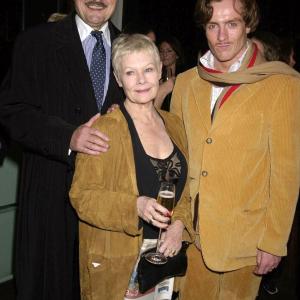 Judi Dench Peter Bowles and Toby Stephens