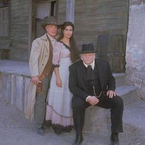 James Caan Brian Dennehy and Rachel Ticotin in Warden of Red Rock 2001