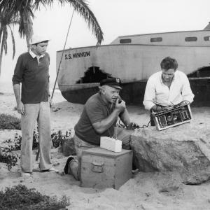 Still of Bob Denver Alan Hale Jr and Russell Johnson in Gilligans Island 1964