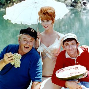 Still of Bob Denver, Alan Hale Jr. and Tina Louise in Gilligan's Island (1964)