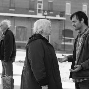 Still of Bruce Dern, Will Forte and June Squibb in Nebraska (2013)