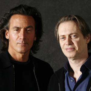 Steve Buscemi and Tom DiCillo at event of Delirious (2006)