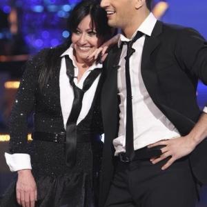 Still of Shannen Doherty and Mark Ballas in Dancing with the Stars 2005