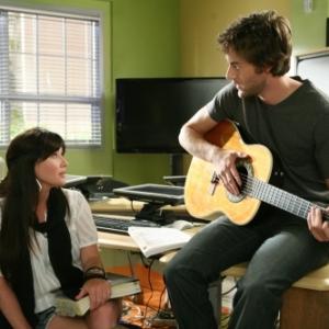 Still of Shannen Doherty and Ryan Eggold in 90210 (2008)