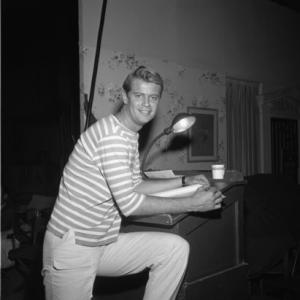 Surfside Six Troy Donahue behind the scenes C 1962  1978 Sid Avery