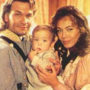 l to r Patrick Swayze Orry Jr and LesleyAnne Down in North and South