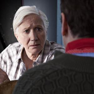 Olympia Dukakis and Marlane OBrien in Cloudburst