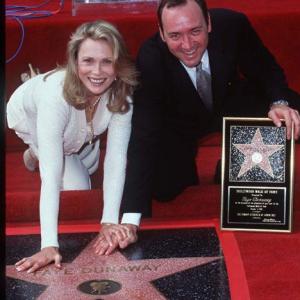 Kevin Spacey and Faye Dunaway