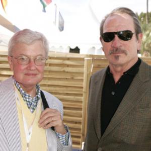 Tommy Lee Jones and Roger Ebert