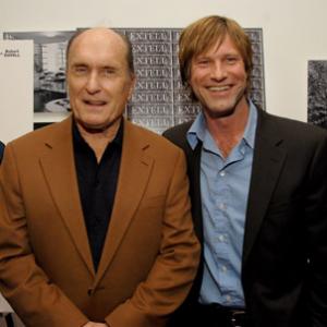 Robert Duvall and Aaron Eckhart at event of Thank You for Smoking 2005