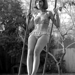 Barbara Eden at home c 1966