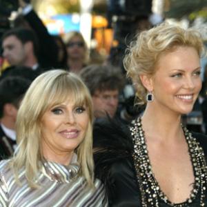 Charlize Theron and Britt Ekland at event of The Life and Death of Peter Sellers (2004)